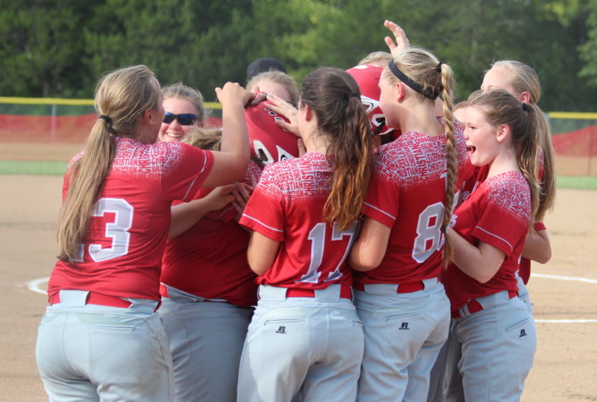 Softball Win! | Calvary Lutheran High School | Jefferson City, MO